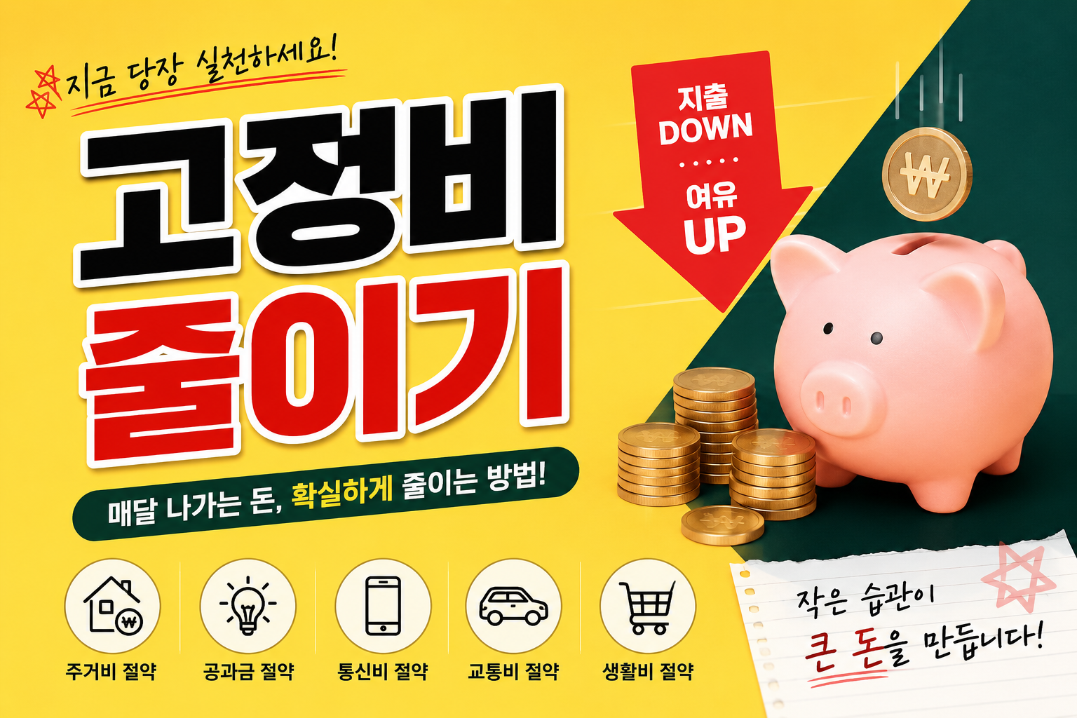 생활비 절약 꿀팁